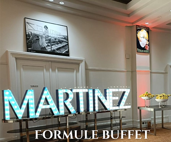 Buffet à l'hôtel Martinez by Hyatt