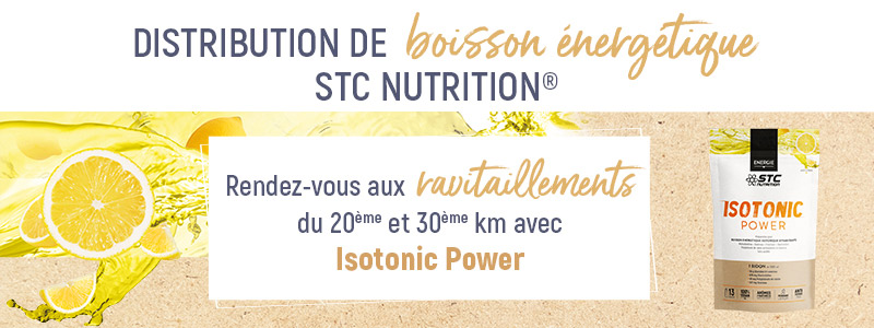 RAVITAILLEMENT Isotonic Power aux 20ème et 30ème km