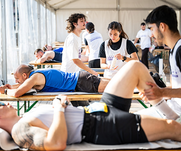 Massages et soins de récupération pour les coureurs