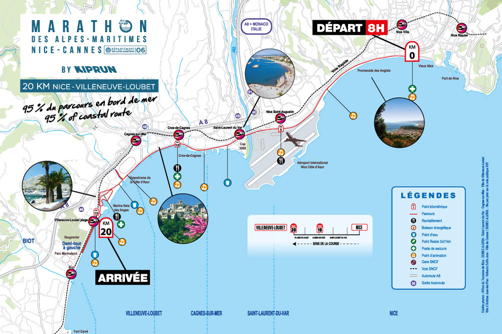 Parcours 20 KM